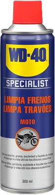 Wd-40 Limpia Frenos Moto Specialist. Spray 500 ml